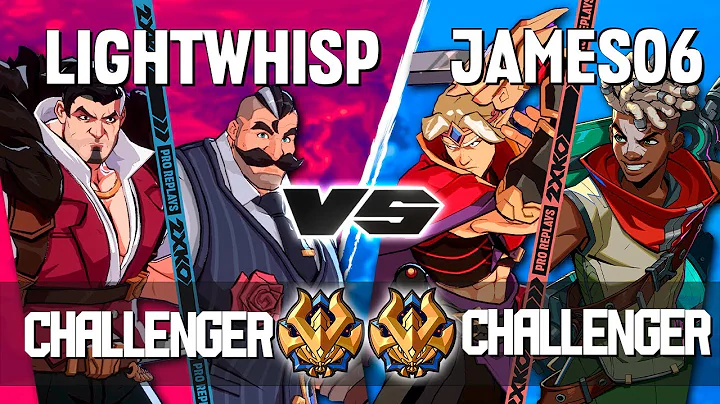 2XKO ▰ LIGHTWHISP (Braum-Darius) vs JAMES06 (Yasuo-Ekko) ▰ 2XKO Pro level replays