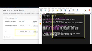 how to enable icmp protocol aws ec2 instance