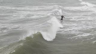 foil surfing shore runner