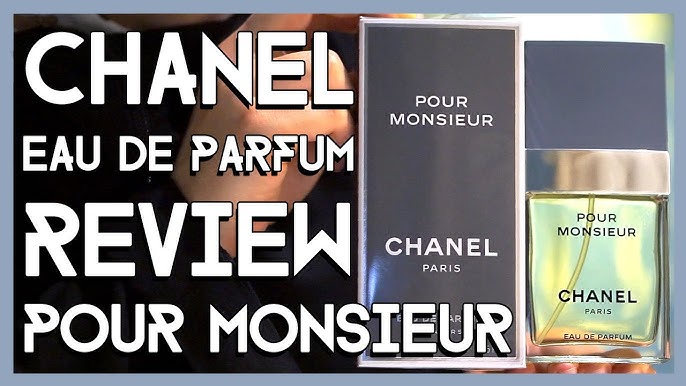 CHANEL POUR MONSIEUR eau de toilette fragrance unboxing and