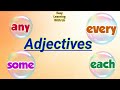 Correct use of adjectives  easy learning with us