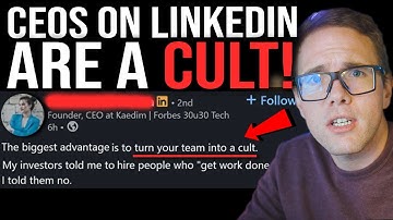 CEOS ON LINKEDIN ARE A CULT!