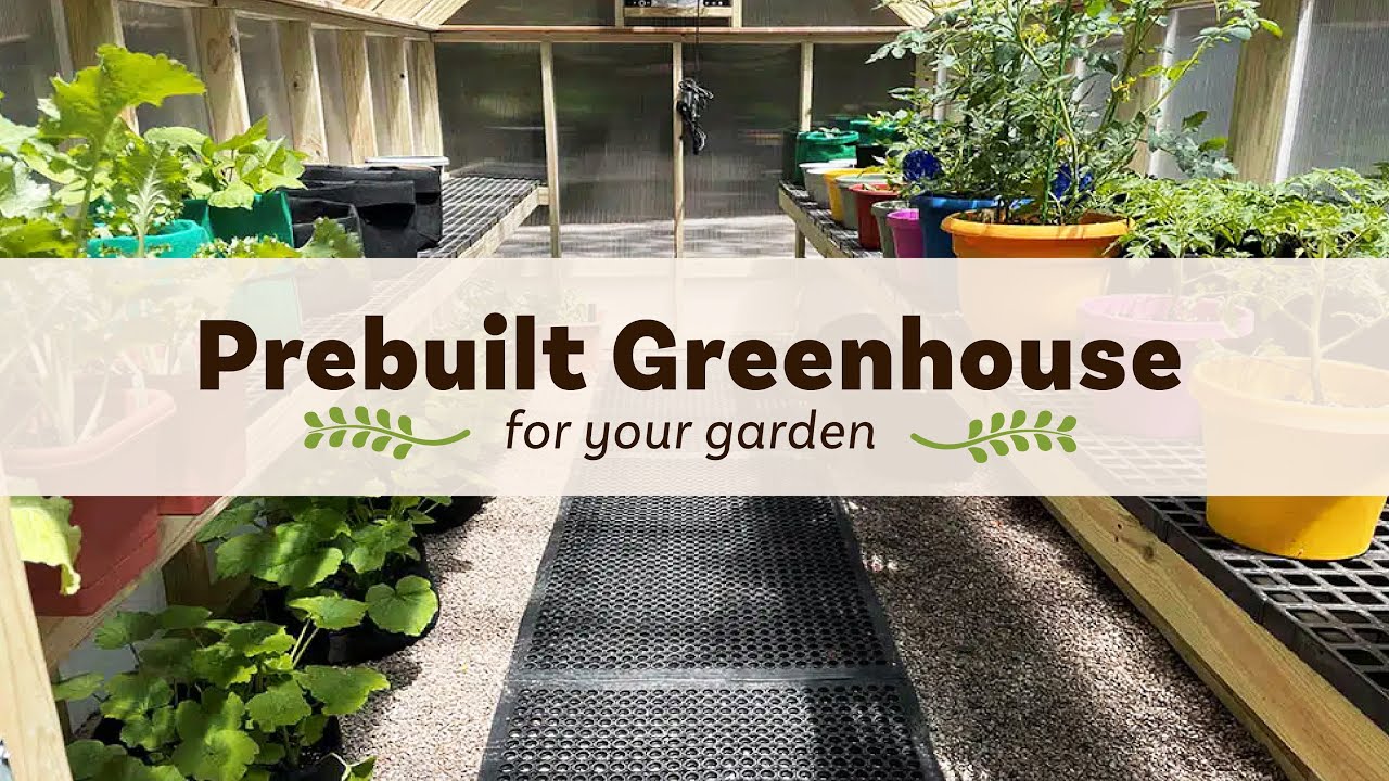 Prebuilt Greenhouses For Your Garden Horizon Structures YouTube
