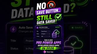 No Save Button in Power Apps 😳 Auto Save Like PRO Developers! 🚀