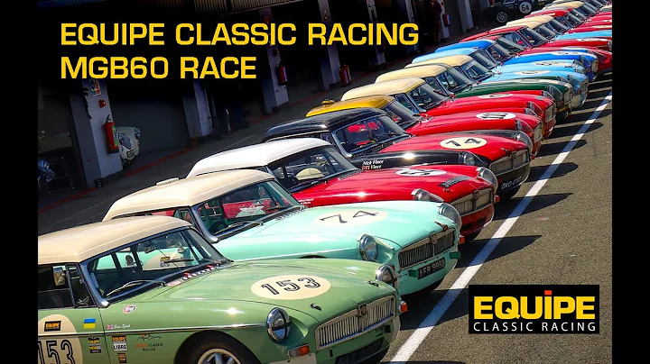 MGB60 Race at Silverstone GP Circuit with Equipe C...
