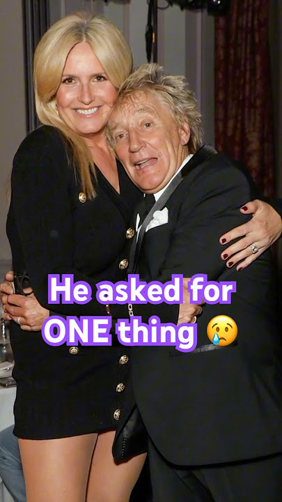 Rod requested ONE thing when they split… 😢 #rodstewart