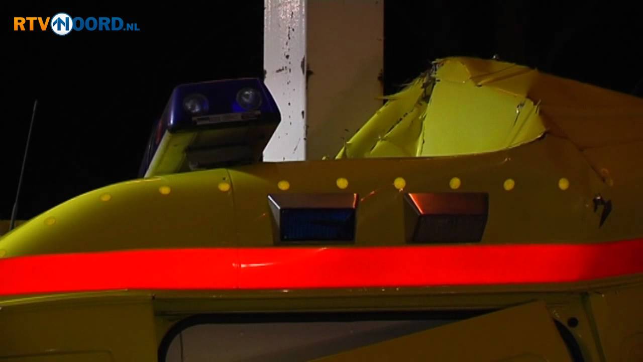 Ernstig gewonde bij ongeval met ambulance