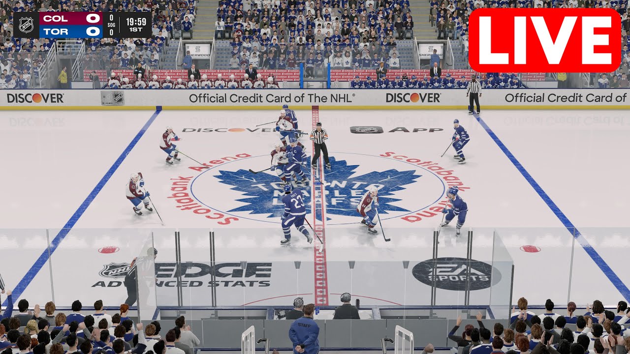 🔴 Colorado Avalanche vs Toronto Maple Leafs - 25th January 2026 | NHL Full Match - NHL 26 Simulation