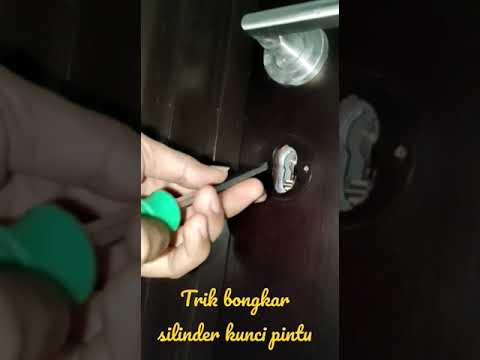 Video: Apa yang harus dilakukan jika perlu segera mengganti kunci di pintu besi