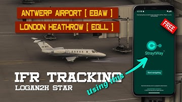 StraytWay Aeronautical Demo Series | London Heathrow, IFR tracking