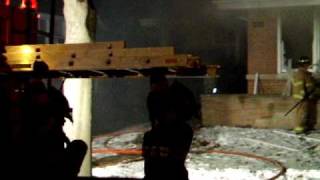 Lyons Illinois Late Night Basement Fire.