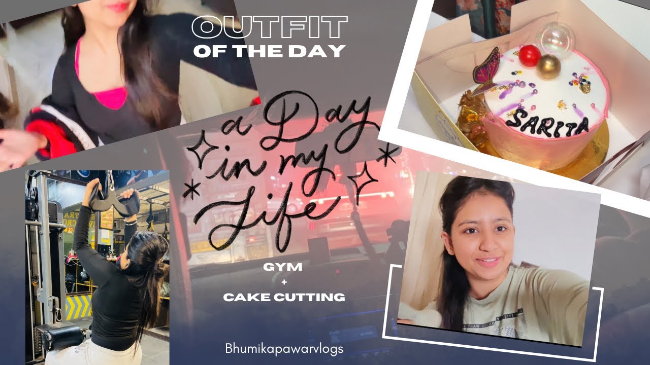 Day in My Life | Gym Vlog + Birthday Celebration - YouTube