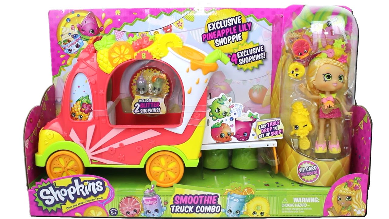 shopkins shoppie and truck