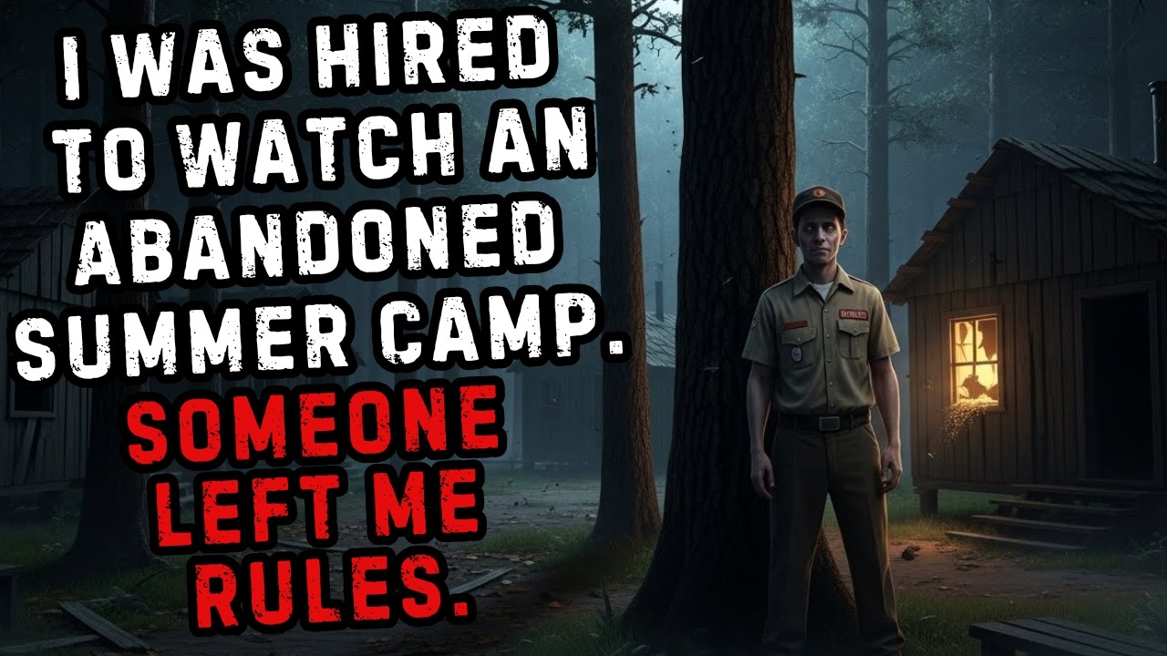 I Was Hired to Watch an Abandoned Summer Camp  Someone Left Me Rules