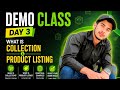 Shopify Demo Class Day 3 | Product Listing & Collection List Complete Guide | By Sir Junaid Aslam