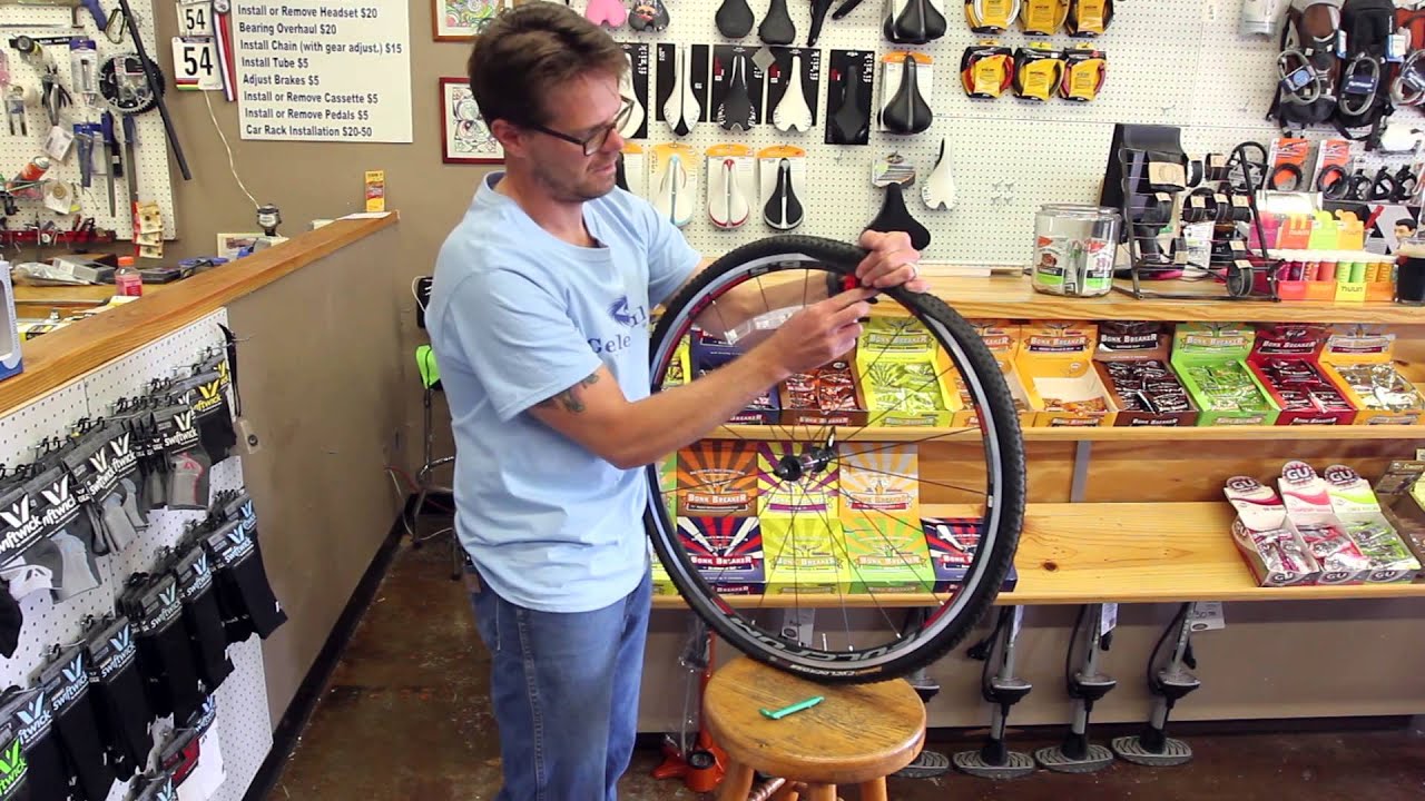 How to replace a tube in a bicycle tire YouTube