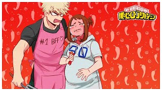 Ochako's Pregnancy Cravings (My Hero Academia Kacchako Comic Dub) [2nd Gen]