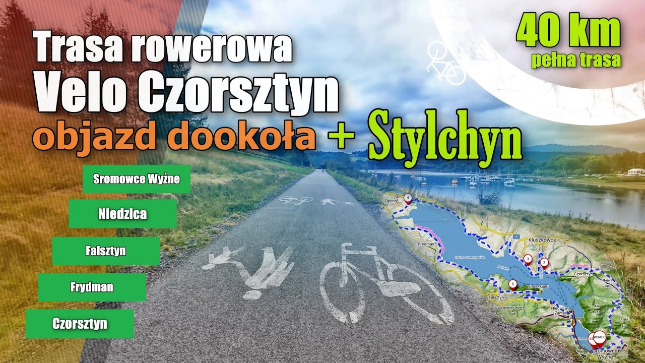 Trasa rowerowa [40km] Velo Czorsztyn dookoła