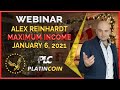 Platincoin webinar 6.01.2021 How to get and build the maximum income from the farm - Power Minter