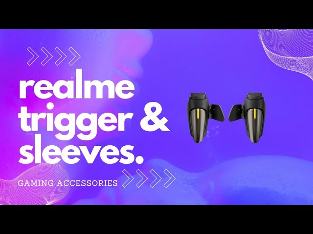 realme Mobile Game Trigger | realme Mobile Game Finger Sleeves | Unboxing
