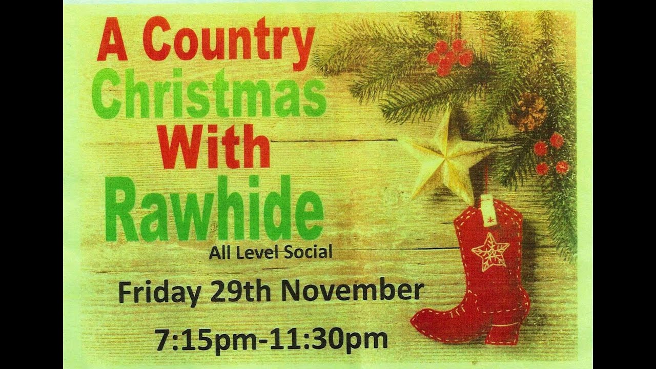A Country Christmas with Rawhide Linedance 2019 YouTube