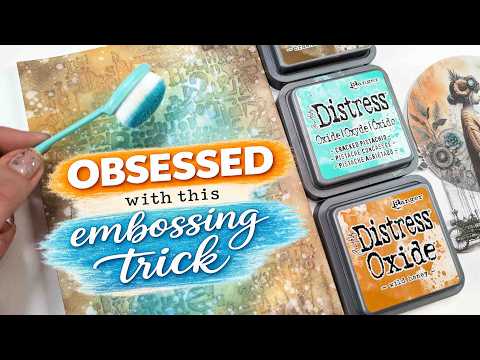 💥I Can’t Stop Using This Embossing Folder Trick 😍