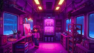 Cozy Life on a Pixel Train | Soft Ghibli Piano Music for Relaxing, Reading and Studying screenshot 4