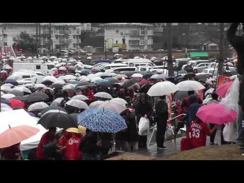 広島ｶｰﾌﾟ 春季ｷｬﾝﾌﾟ 日南 優勝ﾊﾟﾚｰﾄﾞ⑤ 2017年2月5日