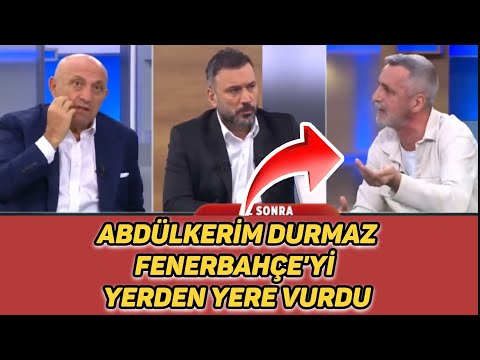 ABDÜLKERİM DURMAZ STÜDYODA FENERBAHÇEYİ YERDEN YERE VURDU / Beyaz futbol 6 mayıs Galatasaray maçı