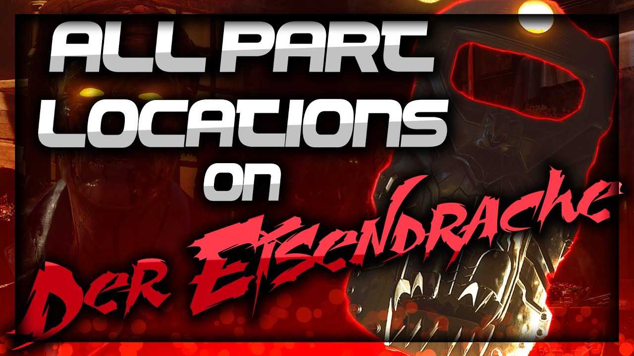 Black Ops 3 Der Eisendrache All Shield Part Locations (BO3 COD