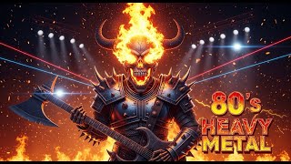 🤘 HEAVY METAL 80 • Guitar Fury Edition • 1 Hour