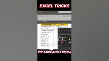 Excel Trick | Excel Best Tricks | Excel Performance #exceltutorial #exceltricks #shorts