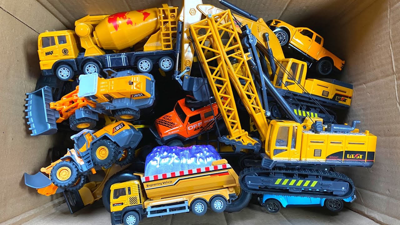 KABOLITE K350-200 DIGGER, MEGA RC TRUCKS,-RC TRACTORS, RC MACHINES COLLECTION!!EXCAVATOR LESU ET30H