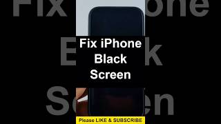 Fix iPhone Black Screen - Step By Step