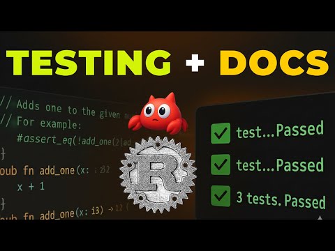 Stop Writing Unstable Rust Code! Master Testing & Docs (Doc Tests, Unit Tests, Integration Tests)