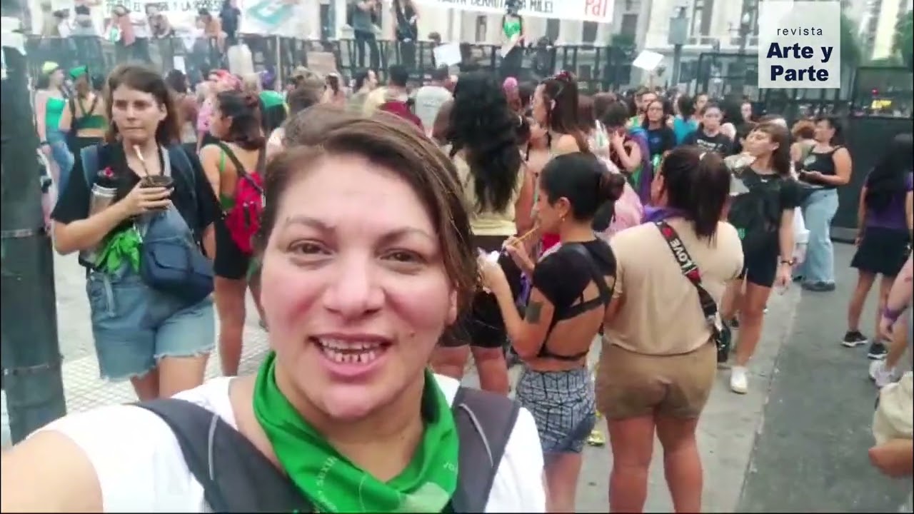 8M, desde Villa Hudson hasta la Marcha - parte2