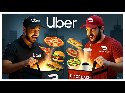 ￼ DoorDash vs Uber let’s talk about the two ￼