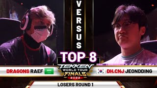 RAEZ 🇸🇦 VS JEONDDING 🇰🇷| TOP 8 | TWT 2022 | TEKKEN 7