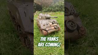 The Yanks are Coming! Henglong M4A3 RC Sherman Tank #rctanks #rc #shermantank