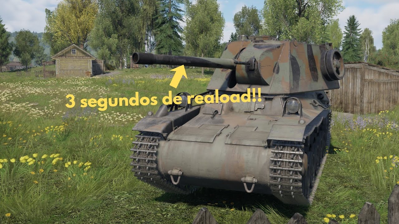 War Thunder: esse tanque tem um reload de 3s