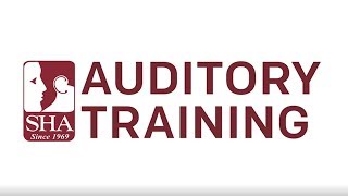 Auditory Training - Speech and Hearing Associates