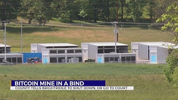 BrightRidge receives Washington County letter demanding Bitcoin mine shut down