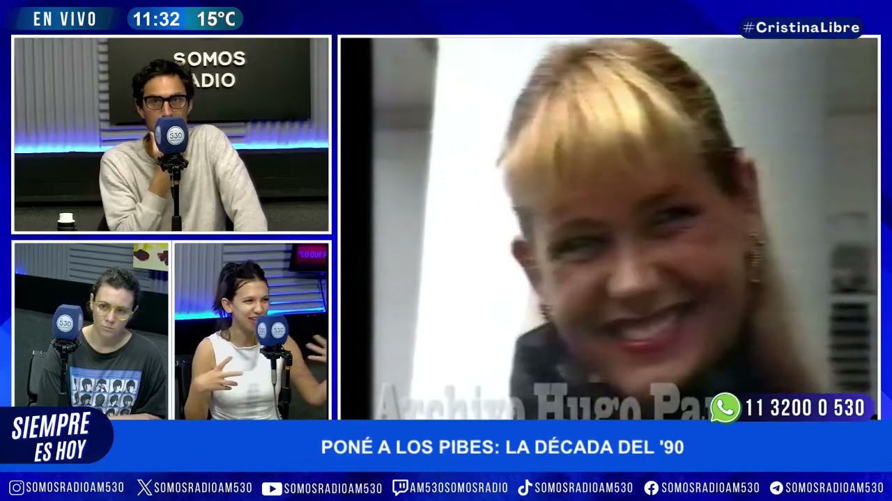 PONÉ A LOS PIBES CON DANIEL TOGNETTI: LA DÉCADA DEL '90 - SIEMPRE ES HOY - AM 530