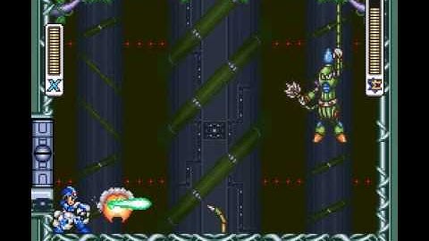 Mega Man X2 No Armor/Upgrades/Weapons Wire Sponge