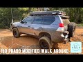 Prado 150 Modified Walk around / 4x4 / Touring setup / Trip around Aus