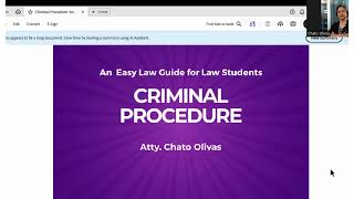 Criminal Procedure: An Easy Law Guide for Law Students