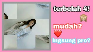 TUTORIAL TERBELAH 4 DIUJUNG KOTAK||Vira Lucyana