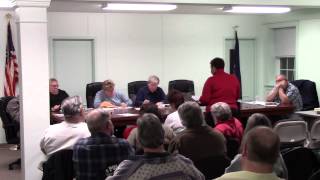 Sunbury, PA City Council Meeting 1/13/2014 Part 3