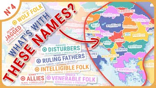 Southeast European country names explained via worldbuilding