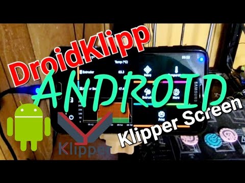 DroidKlipp: The Android Klipper Screen
